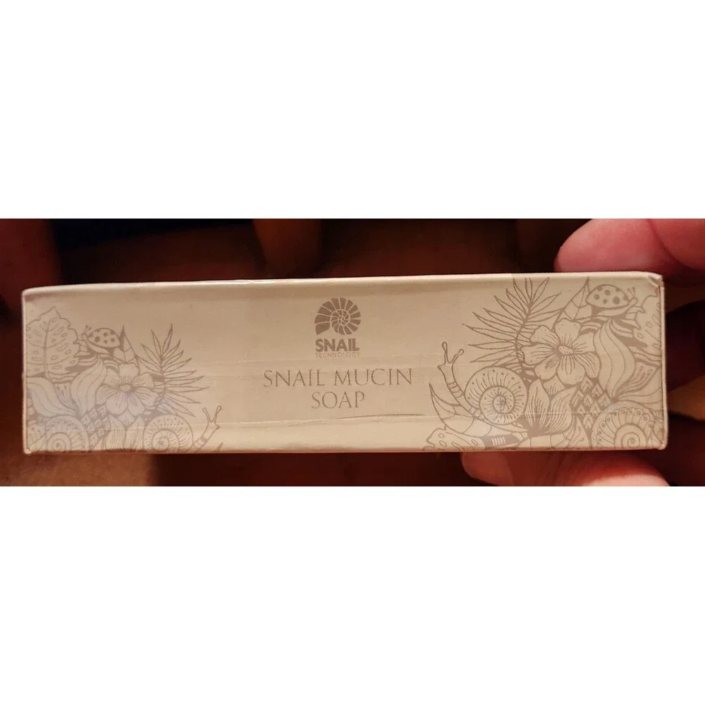 Prédiré Paris Snail Mucin Soap Bar Antibacterial 6.17 oz White